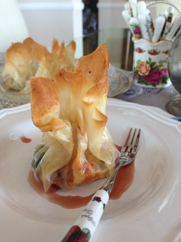 Fig&Blue Cheese Parcels